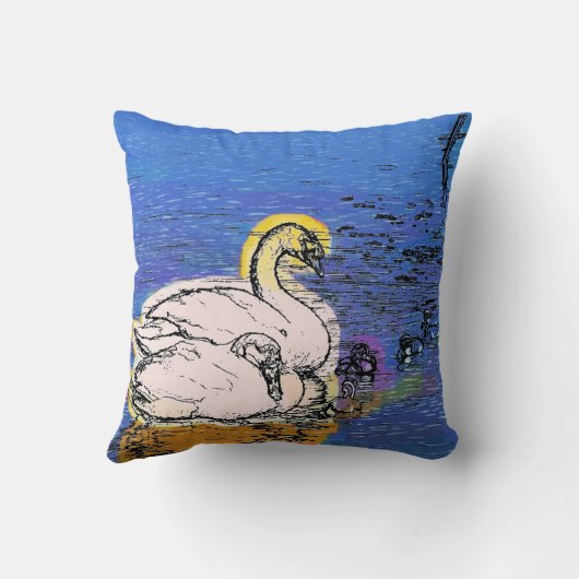 COUSSIN SWANS (Verso)