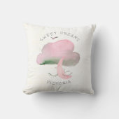 Coussin Sweams Dreams Pink Cloud & Moon Nursery (Recto)
