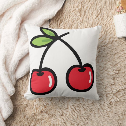 Coussin Sweet Cherry Decorative Cushion (Couverture)