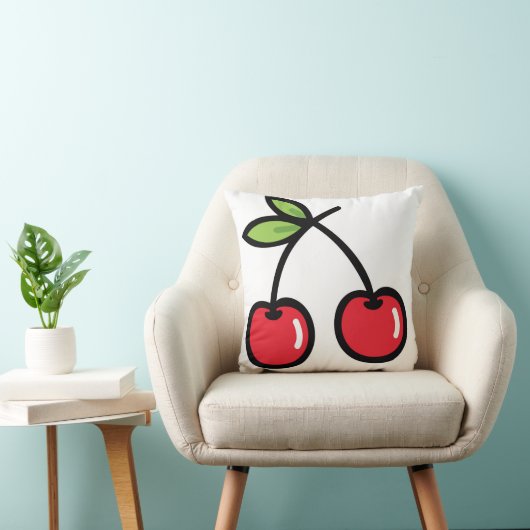 Coussin Sweet Cherry Decorative Cushion (Chaise)