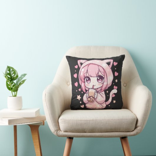 Coussin Sweet Chibi Mood (Chaise)