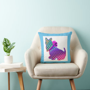 Coussin Sweet Chiot Lt. bleu