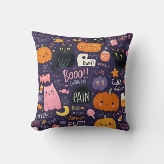 Coussin Sweet drawing hallo pillow