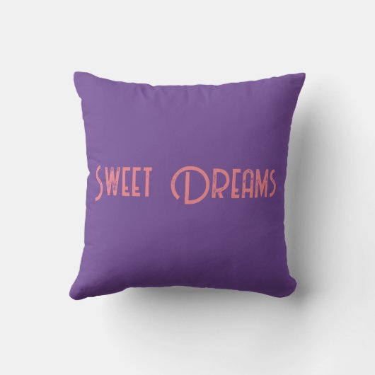 Coussin Sweet Dreams (Verso)