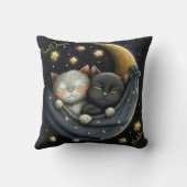 Coussin Sweet Dreams Jote Design Kitten Nom personnalisé (Verso)