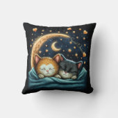 Coussin Sweet Dreams Jote Design Kitten Nom personnalisé (Verso)