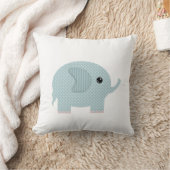 Coussin Sweet Elephants Nursery Decor (Couverture)