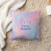 Coussin Sweet Pastel Starry Night Sky Cosmic Clouds (Couverture)