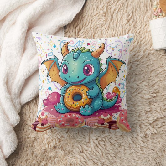 Coussin Sweet Tooth Dragon gros imprimé (Couverture)