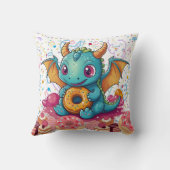Coussin Sweet Tooth Dragon gros imprimé (Verso)