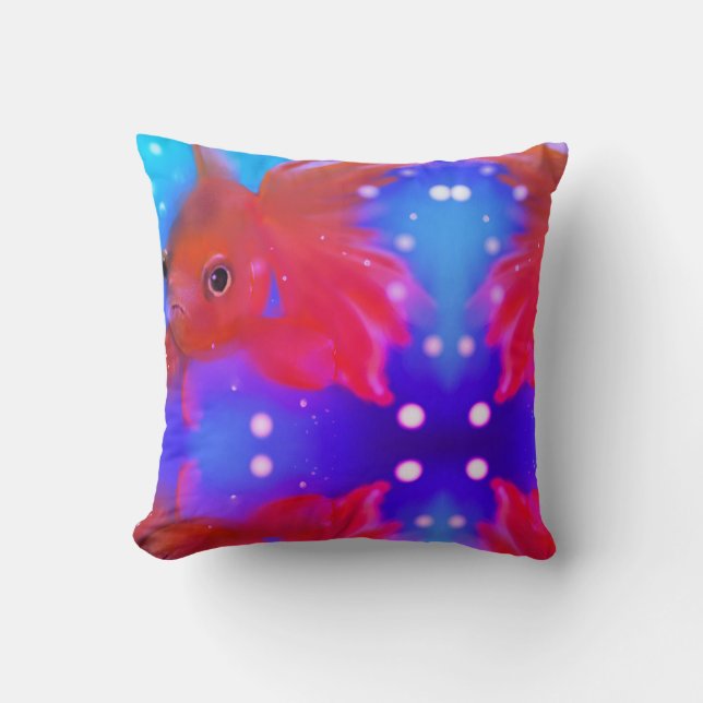 Coussin Swimming Fish (Recto)