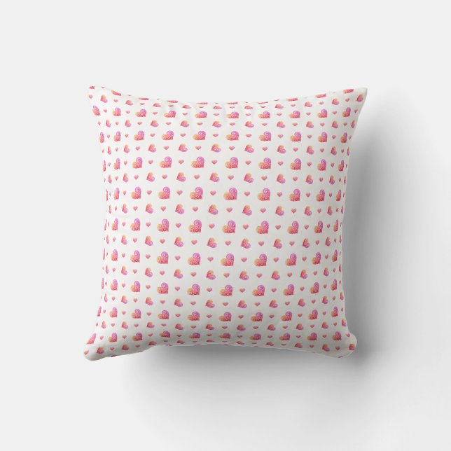 Coussin Swirly Heart (Verso)