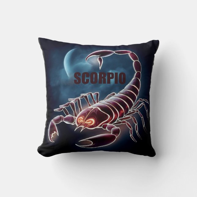 Coussin Symbole astrologique Scorpio (Recto)