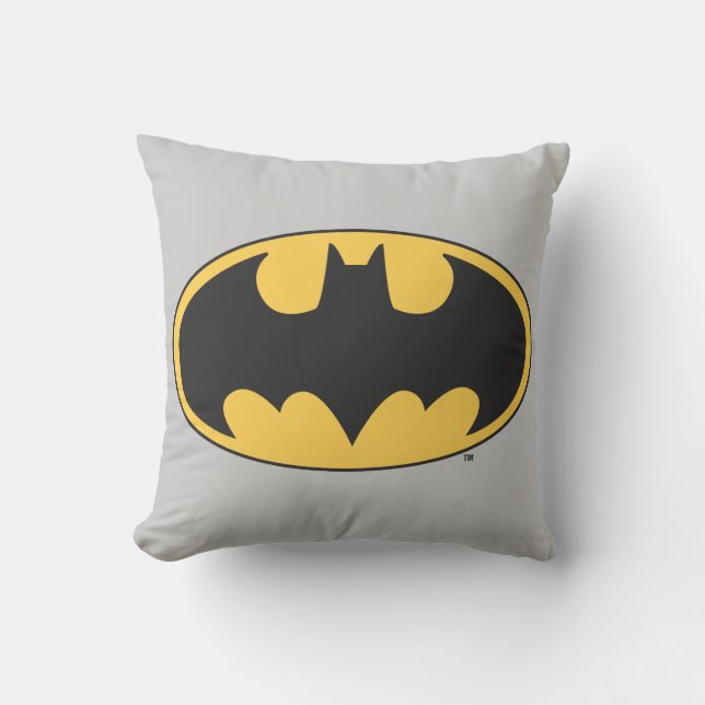 Coussin Symbole Batman | Logo ovale (Recto)