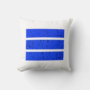 Coussin Symbole cool 3 lignes Uniformité et harmonie col