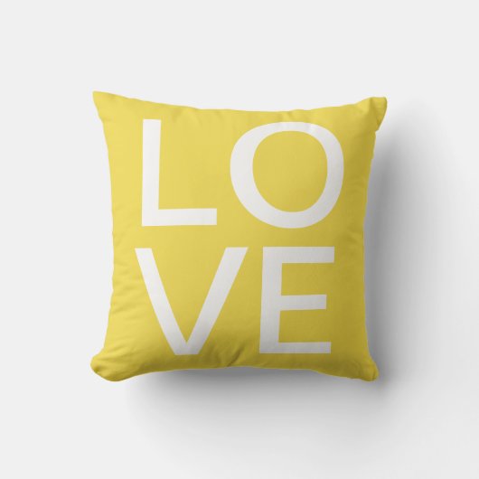 Coussin Symbole d'amour Valentines dactylographie de jour  (Recto)