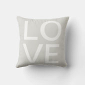 Coussin Symbole d'amour Valentines dactylographie de jour (Verso)