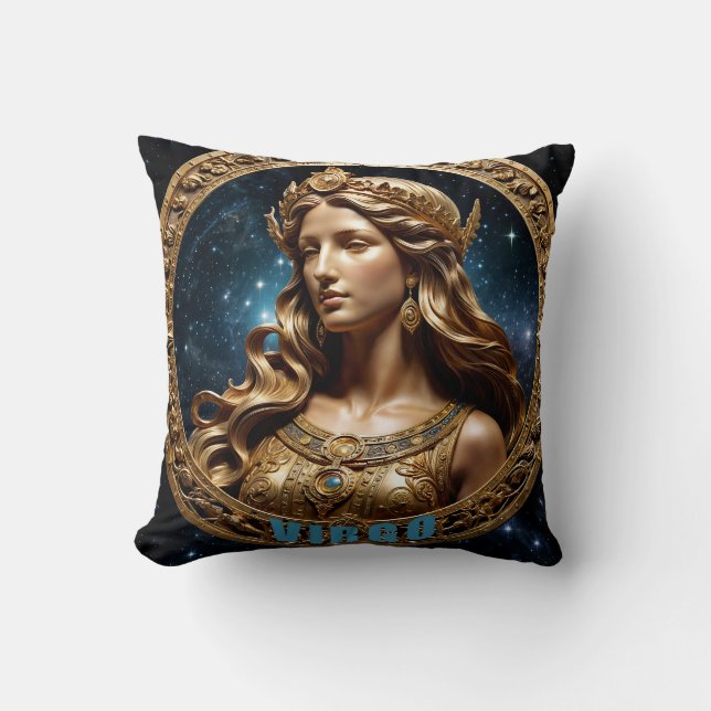 Coussin Symbole d'astrologie virale (Recto)