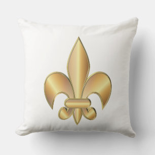Coussin Symbole de Fleur de Lis