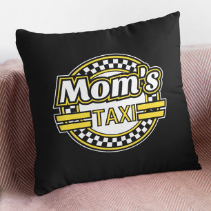 Coussin Symbole de taxi de maman