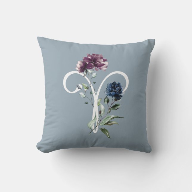 Coussin SYMBOLE D'Étoile Zodiaque D'Aries (Recto)