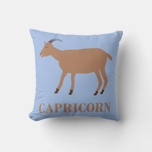 Coussin Symbole étoile Capricorne Chèvre
