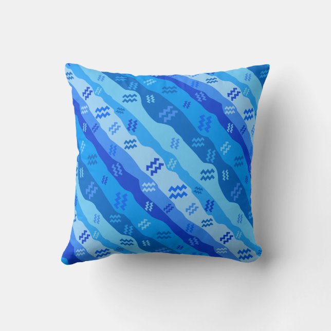 Coussin SYMBOLE Zodiaque Aquarius (Verso)