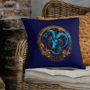 Coussin Symbole zodiaque céleste de la chèvre de mer Imagi