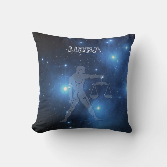 Coussin Symbole zodiaque Libra (Recto)