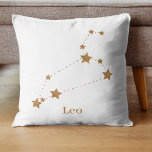 Coussin SYMBOLE Zodiaque moderne Gold Leo | Incendie d'élé<br><div class="desc">SYMBOLE Zodiaque moderne Gold Leo | Incendie d'élément</div>