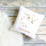 Coussin Symbole Zodiaque moderne Sagittaire Or| Feu d'élém<br><div class="desc">Symbole Zodiaque moderne Sagittaire Or| Feu d'élément</div>