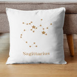 Coussin Symbole Zodiaque moderne Sagittaire Or| Feu d'élém<br><div class="desc">Symbole Zodiaque moderne Sagittaire Or| Feu d'élément</div>