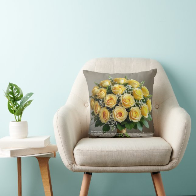 Coussin Symbolisme de la rose (Chaise)