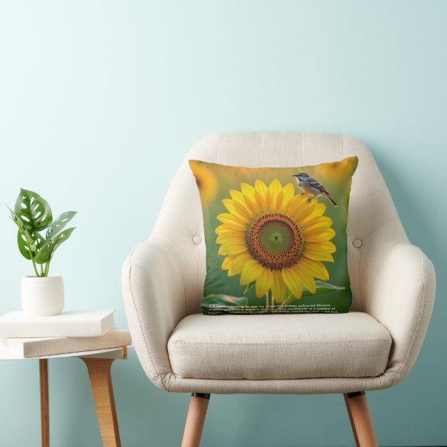 Coussin Symbolisme du tournesol (Chaise)