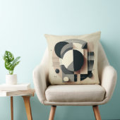 Coussin Symmetric Dimensional Geometry (Chaise)
