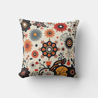 Coussin Symphonie florale