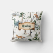 Coussin Symphonie nature personnalisable (Recto)