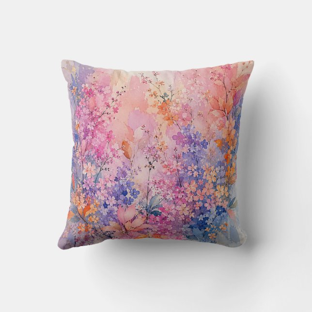 Coussin Symphonie secrète des fleurs (Verso)