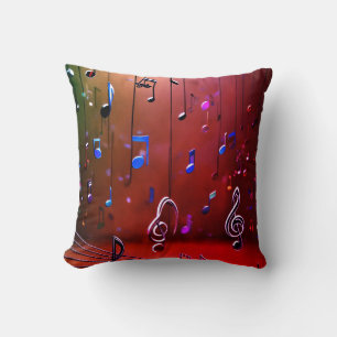 Coussin Symphonie vibrante : Conception musicale multi-cou