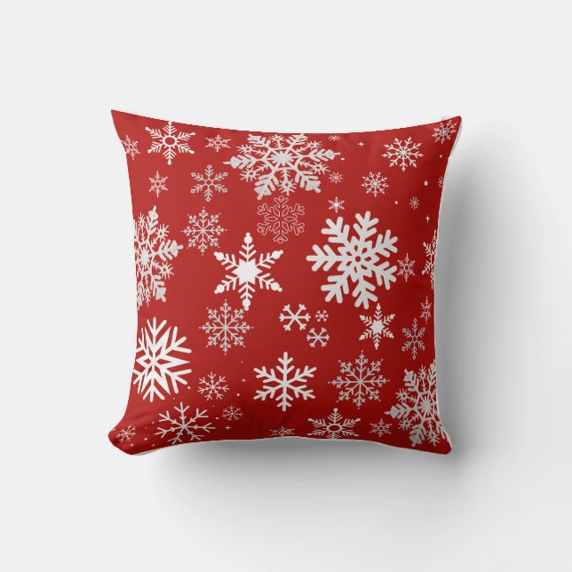 Coussin Symphonique Snowflake (Recto)