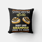 Coussin Synonyme Rolls comme la grammaire employée pour (Recto)