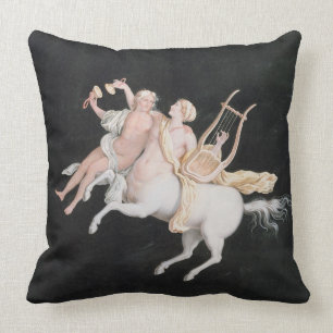 Coussin T31466 un centaure et un compagnon féminins