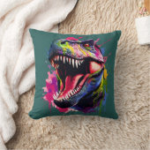 Coussin T-Rex éblouissant (Couverture)