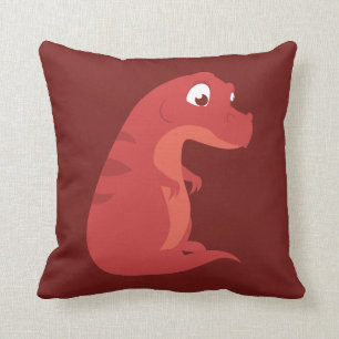 Coussin T-Rex potelé