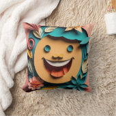 Coussin T-shirt 3D Paper Art Design (Couverture)