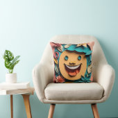 Coussin T-shirt 3D Paper Art Design (Chaise)
