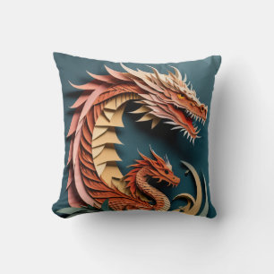 Coussin T-shirt 3D Paper Art Design