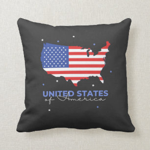Coussin T-shirt américain