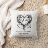 Coussin T-shirt Cupid Duo (Couverture)