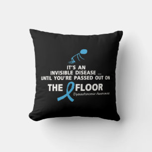 Coussin T-shirt de Dysautonomia
